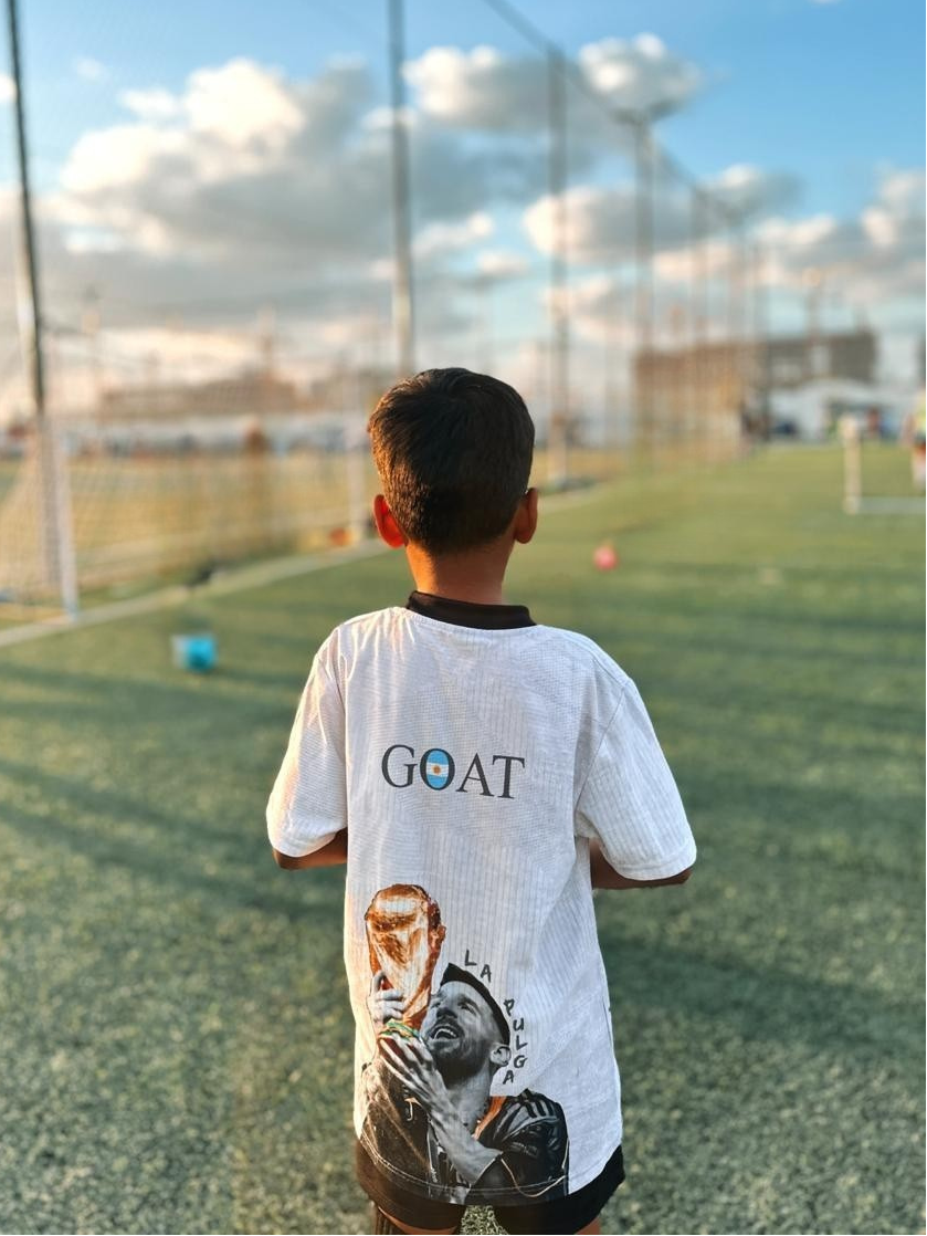 BTP Messi GOAT edition back playing football