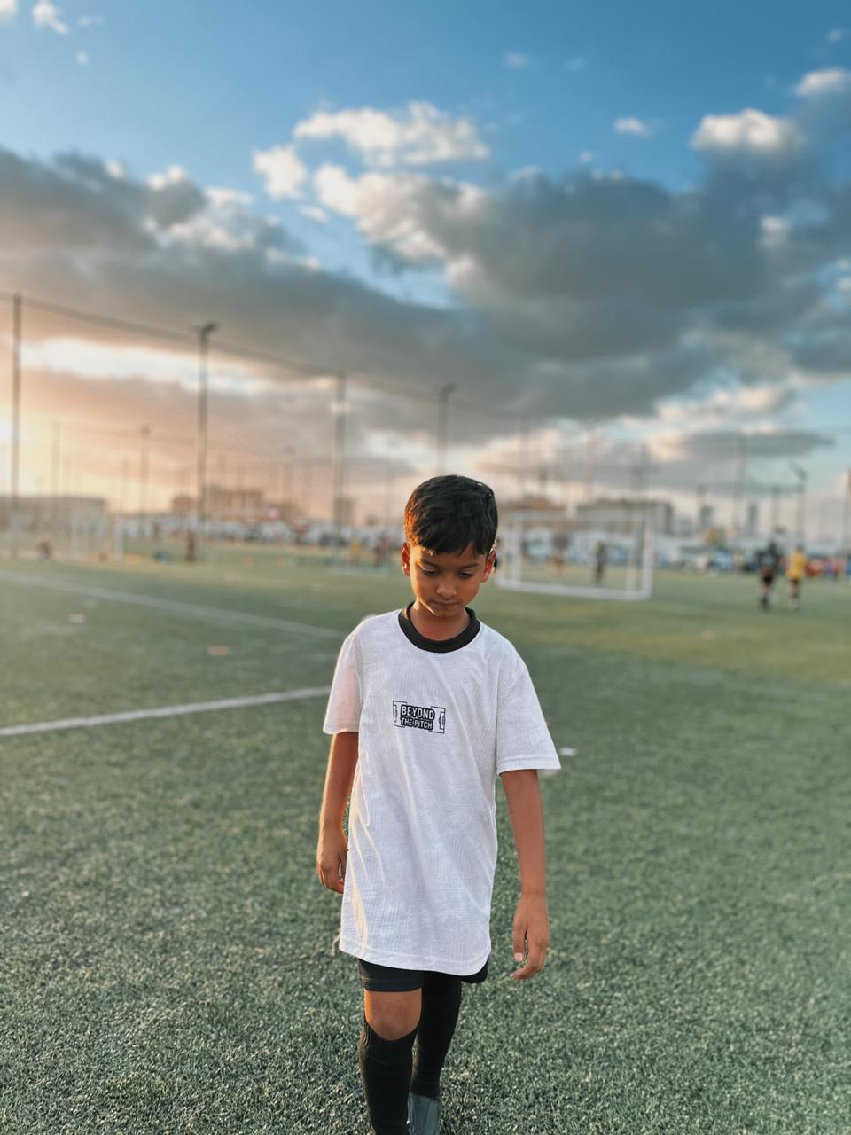 BTP Messi GOAT edition front on the pitch